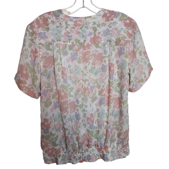 Alfred Dunner Watercolor Floral Blouse, Size 10 - Picture 4 of 4